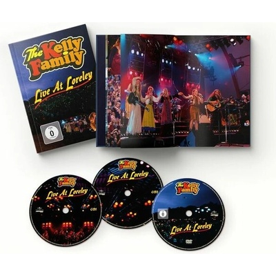The Kelly Family - Live At Loreley (Deluxe Edition mit Fotobuch) CD – Hledejceny.cz