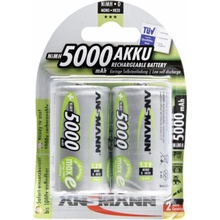 Ansmann D 5000mAh 2ks 07187