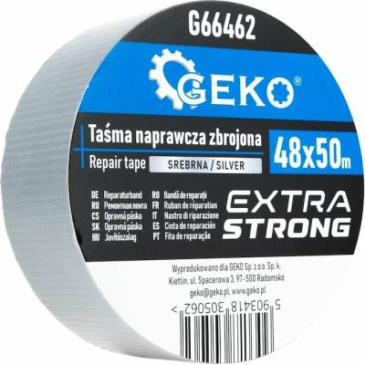 Pro-Tech Opravná vystužená páska 48 mm x 50 m strieborná 81480