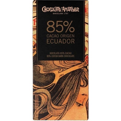 Chocolate Amatller 85% Ekvádor, 70 g