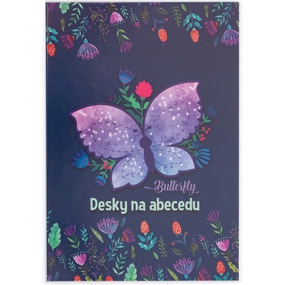 Karton P P Desky na abecedu / A4 / mix pro holky
