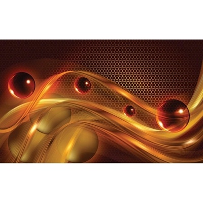 Preinterier FT3440 Fototapeta na stenu 3D gule – oranžové vlies 416cm x 254cm
