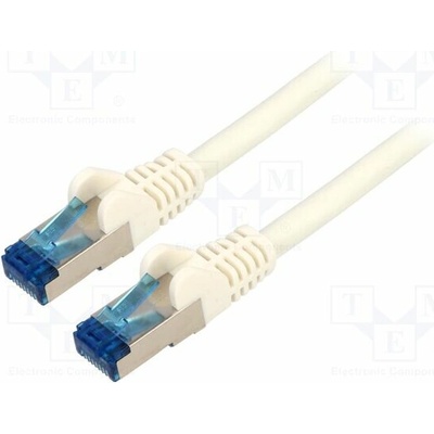 Goobay 67549 Patch S/FTP Kat: 6a RJ45 vidlice z obou stran lanko Cu