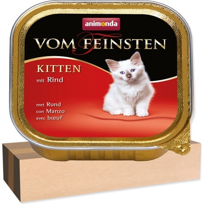 Animonda Vom Feinsten Kitten hovězí 32 x 100 g – Hledejceny.cz
