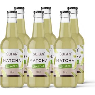 ŠUFAN Matcha limonáda - Limetka 6 x 330 ml