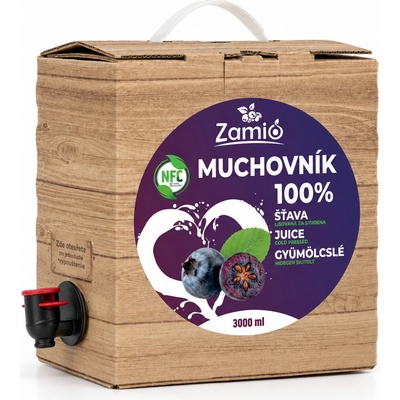 Zamio 100% ovocná šťava Muchovník 3 l