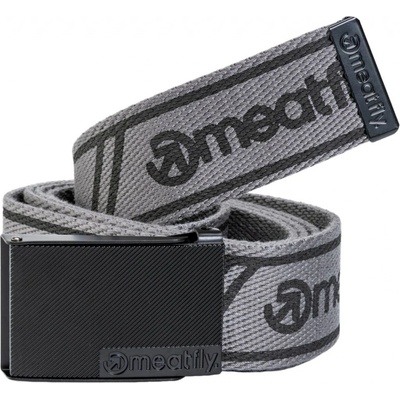 Meatfly pásek Draco Grey Šedá