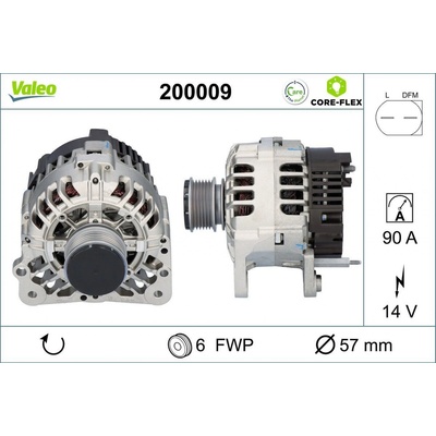 Generátor VALEO 200009