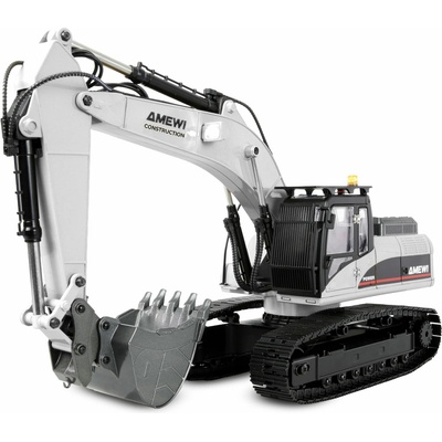 Amewi RC G705E Excavator Metal White 1/14 RTR
