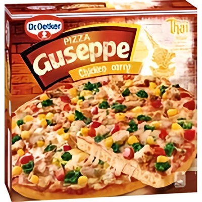 Dr. Oetker Pizza Guseppe Chicken curry 375 g – Hledejceny.cz
