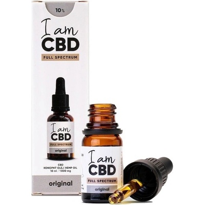 I am CBD Full Spectrum CBD konopný olej 10% 10 ml