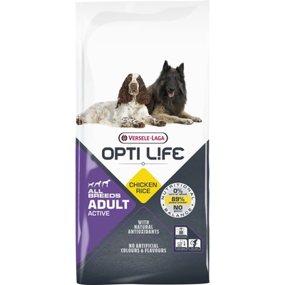 Versele-Laga Opti Life Adult Active All Breeds 12,5 kg