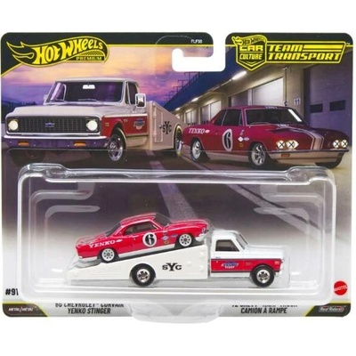 Mattel Hot Wheels Premium Car Culture Team Transport 66 Chevrolet Corvair Yenko Stinger