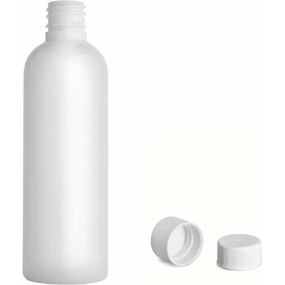 Via Plastová lahvička bílá s bílým uzávěrem 100 ml