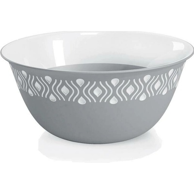 Stefanplast Tosca 55003 Plastová miska bílá šedá 19 cmá