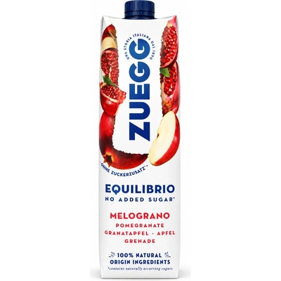 Zuegg džus granátové jablko zero 1 l