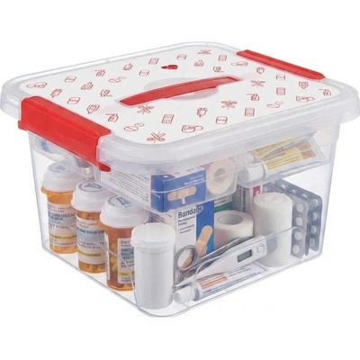 Orion Organizér, úložný box na léky, 2v1, LÉKARNIČKA MEDICO
