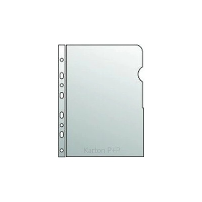 Karton P+P Průhledný obal A4 -"L/U eurozávěs 25ks