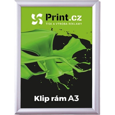 Print.cz Klip rám A3 s ostrými rohy s tiskem – Hledejceny.cz