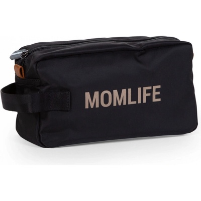 Childhome Toaletní taška Momlife Black Gold