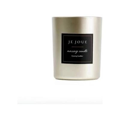 Luxusná masážna sviečka Gold Leather Candle 160 g Je Joue