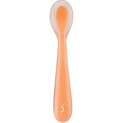 Lurch dětská silikonová lžíce apricot (00280051)