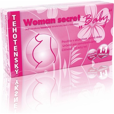 Woman Secret Baby tehotenský test kazetový 2 ks