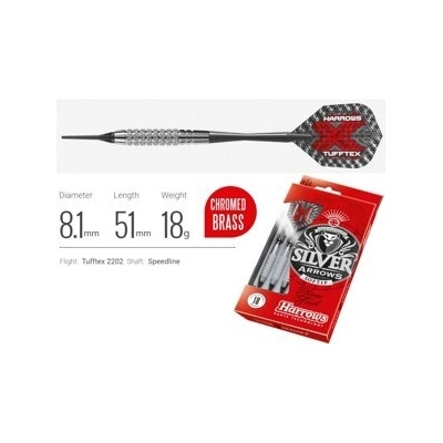Harrows soft Silver Arrow 18gK