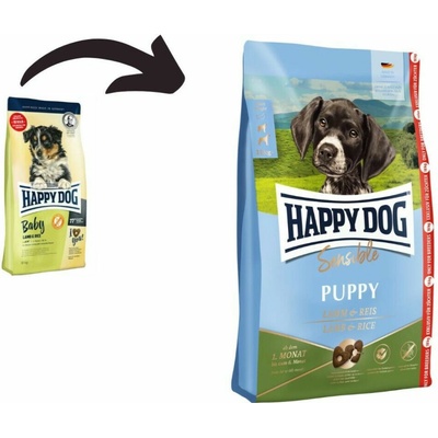 Happy Dog Supreme Young Sensible Puppy Lamb & Rice 18 kg