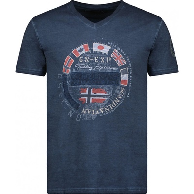 Geographical Norway tričko pánské JIMPEACH men tmavě modrá