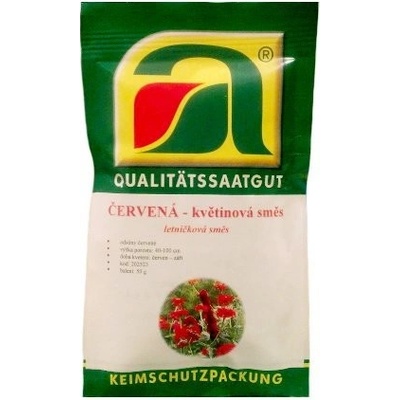 Letničková směs červená 50 g květinový porost 40-100cm vysoký