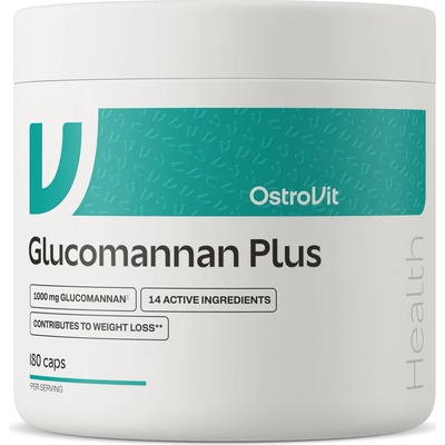 Ostrovit Slim Care Glucomannan + L-Carnitine + Green Tea Extract 180 kapslí