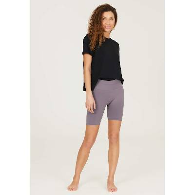 Jógové legíny Athlecia Nagar Seamless Shorts šedé