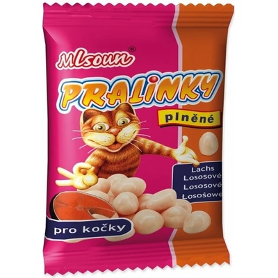 Mlsoun Cat Pralinky plněné losos 40 g