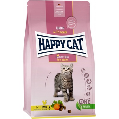 Happy Cat Supreme Fit & Well Junior Geflügel 10 kg