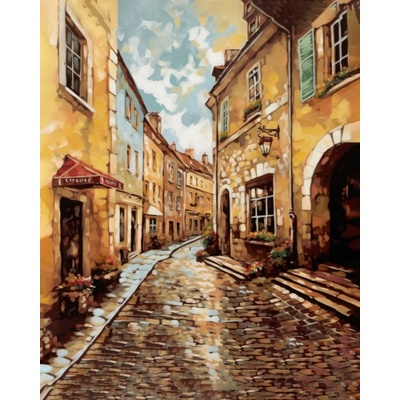 ZUTY Obrazy na stenu - História v uliciach Rámovanie: vypnuté plátno na rám, Rozmer: 40x50 cm