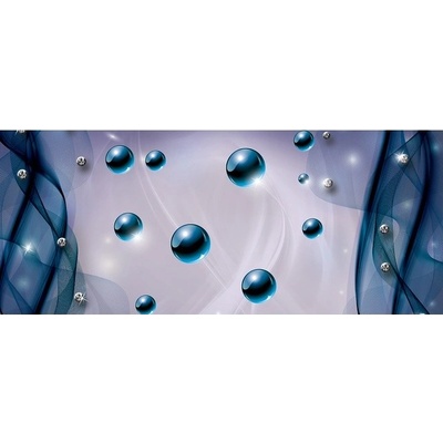 Preinterier FT2811 Fototapeta na stenu 3D gule – modré vlies 250cm x 104cm
