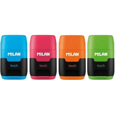 Guma 430 + strúhadlo na 2 ceruzky MILAN COMPACT TOUCH