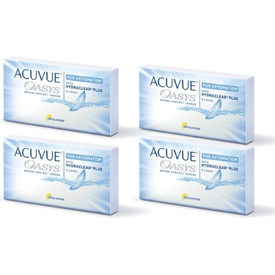 Johnson & Johnson Acuvue Oasys for Astigmatism 6 čočky 4 ks – Hledejceny.cz