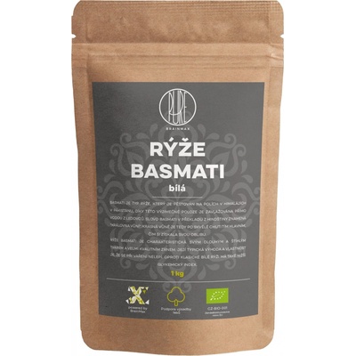 Basmati BrainMax Pure rýže bílá Bio 1 kg