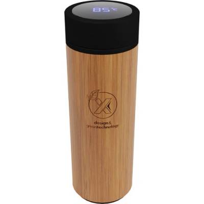 SCX.design D11 inteligentná bambusová fľaša Drevo 500 ml