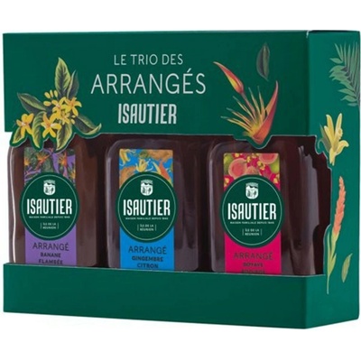 Isautier Arrangé GiftCitron Banane Goyave Rooibos 40% 3 x 0,2 l (set)