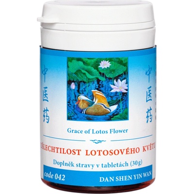 TCM Herbs Ušľachtilosť lotosového kvetu 100 tabliet