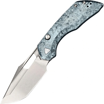 Artisan Mousebird 1889G-CBU S35VN with Crystal Titanium handle