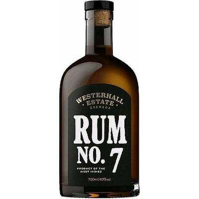 Westerhall Estate Plantation no.7 Grenada rum 43% vol. 0.70 l (holá láhev)