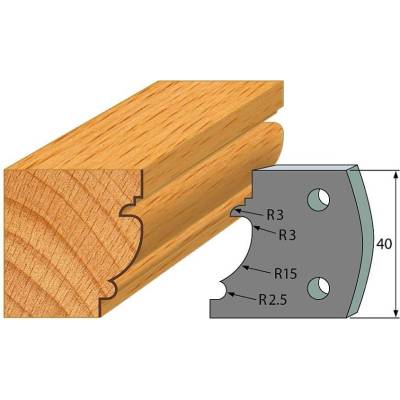 IGM profil 121 - pár omezovačů 40x4mm SP