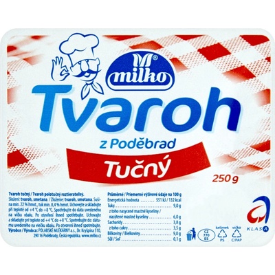 Milko Tvaroh tučný 250 g