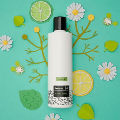 Caltha šampón Mastné vlasy Lipa a harmanček 250 ml
