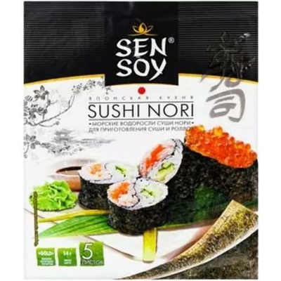 SEN SOY mořské řasy 5 plátků 12,5 g