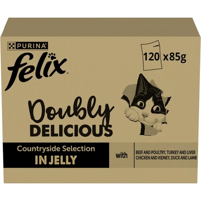 Felix Fantastic 120 x tuniak losos treska platesa 85 g